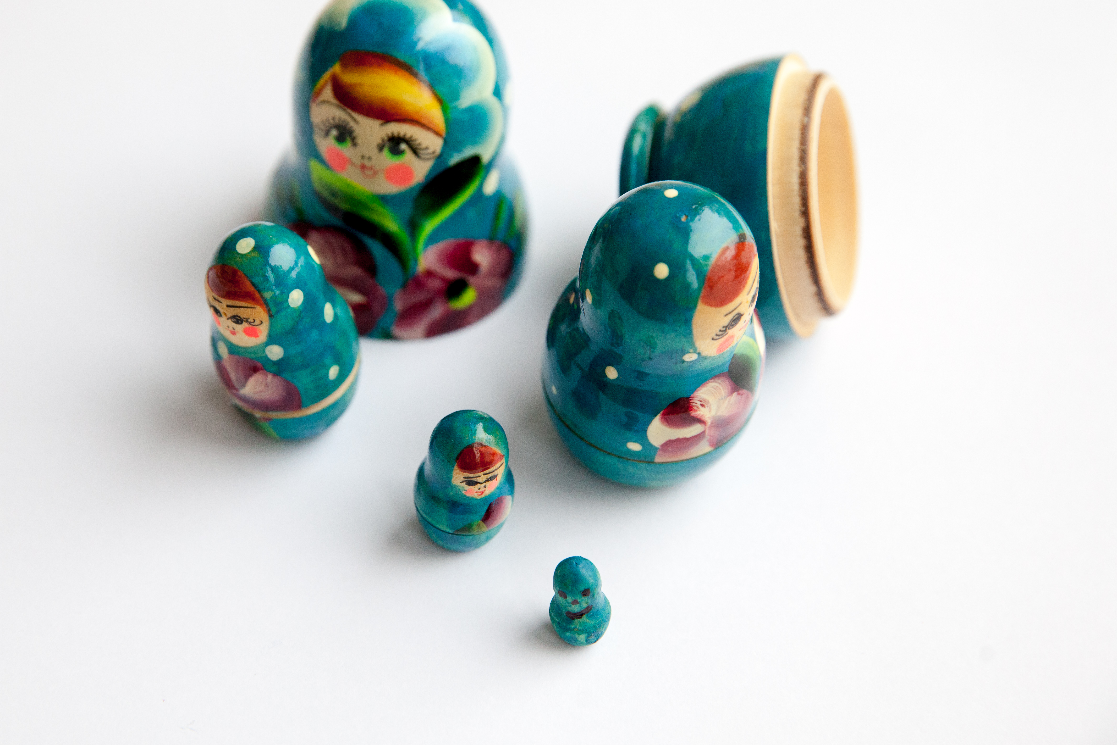 Matrioshka with unknown travel biogaphy, bought on a flea market in Munich. © 2015 Martin Saxer.