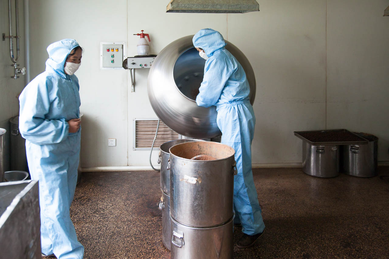 GMP factory in Tibet. Photo: Martin Saxer, 2009